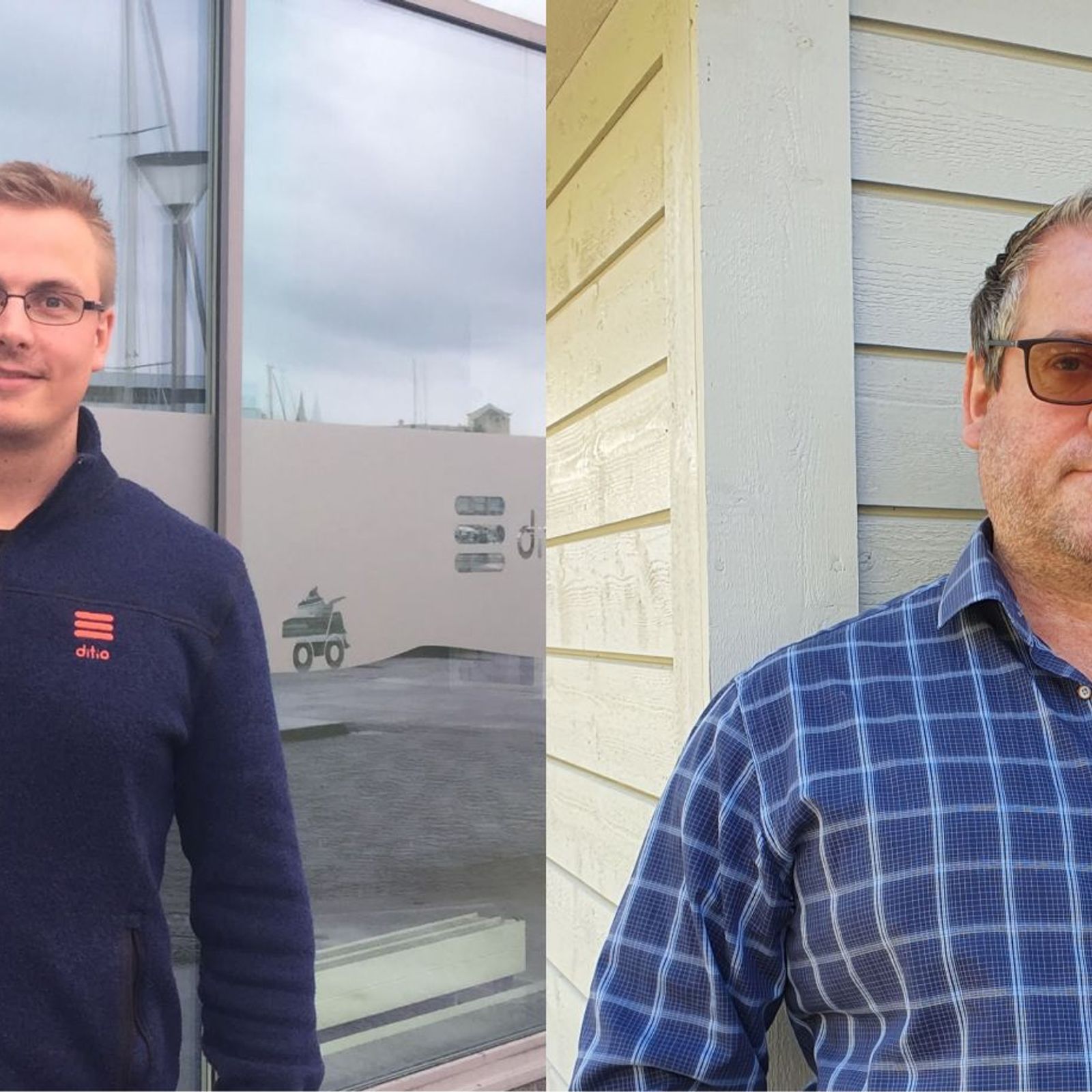 Former Thor Petter Korsmo (CEO Ditio), Anfinn Line (Project Manager Spordrift)