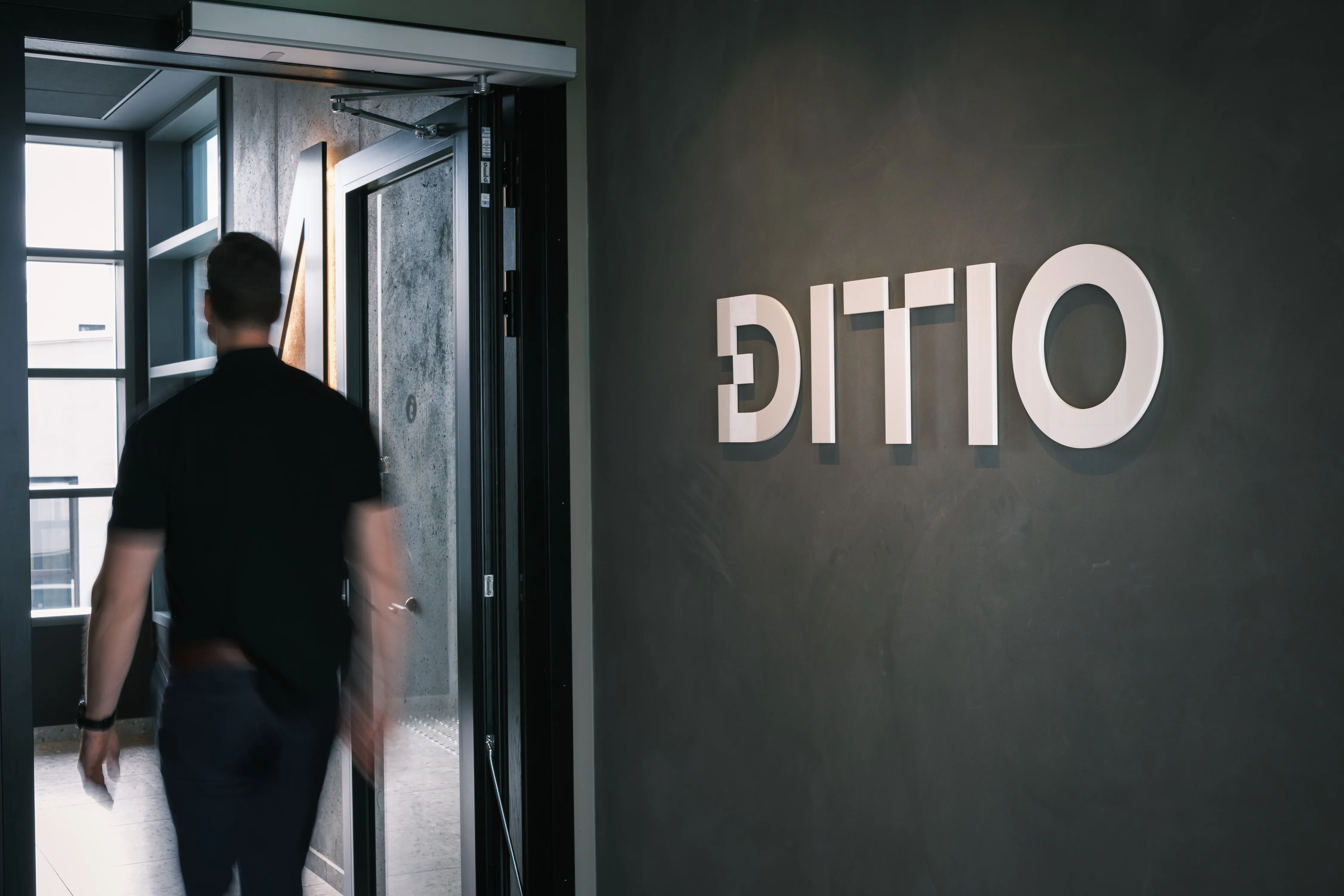 Ditio office entrance at Kronstadparken, Bergen