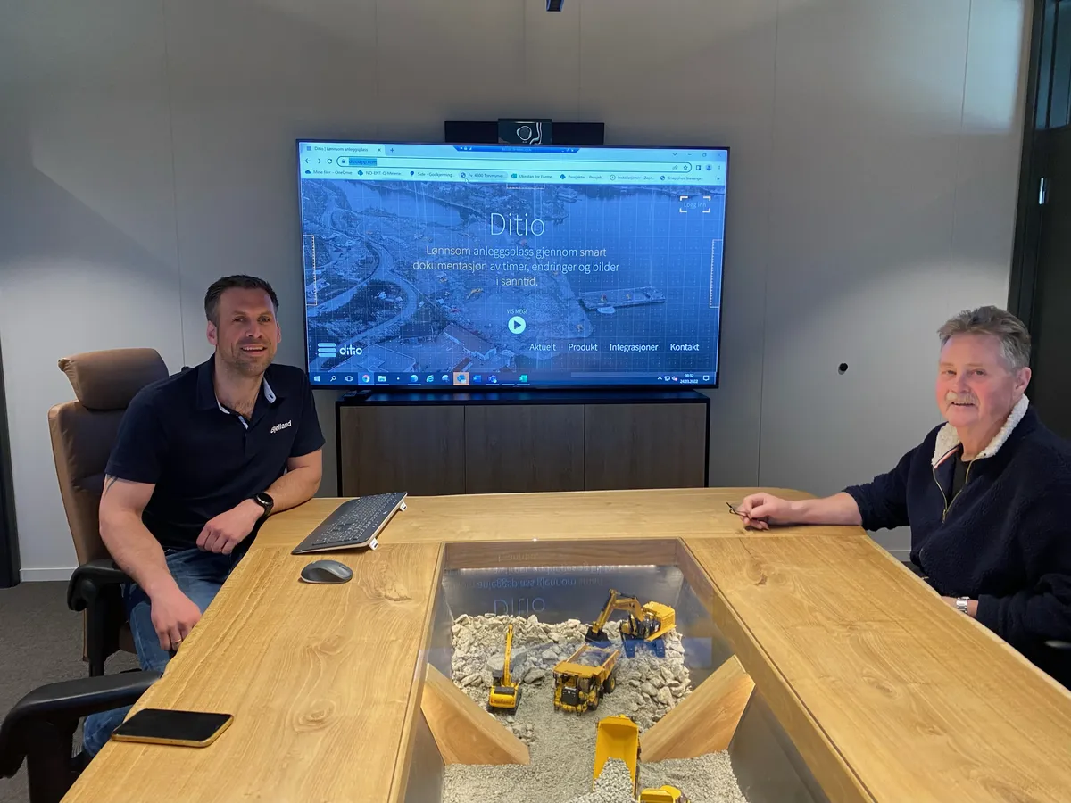 From left: Joakim Hetland, Petter Bjelland