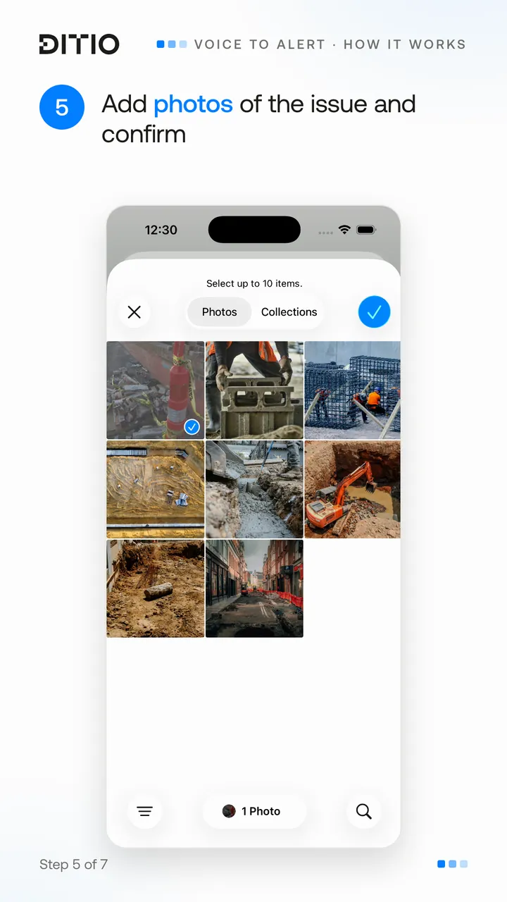 Voice to Alert – read through and adjust the description (step 5)